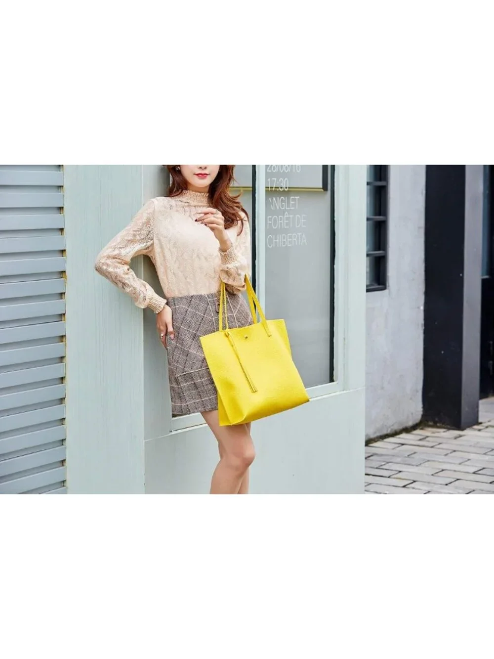 Soft Faux Leather Tote Shoulder Bag - Big Capacity, Stylish Tassel Handbag